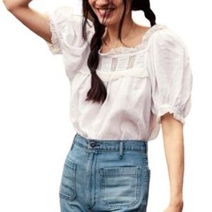 Doen Frances Top in Salt